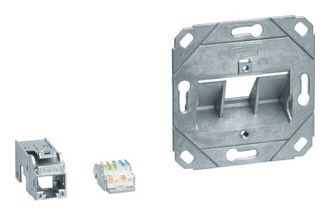 Hager GMKSRJ45C6A1 Anschluss Modul 1xRJ45 Hager GMKSRJ45C6A1 Anschluss Modul 1xRJ45 von Hager