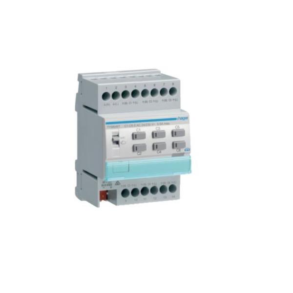 Hager Heizungsaktor 6fach KNX TYM646T von Hager