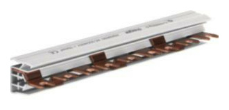 Hager KDN363N Phasenschiene 3P Gabel. 10mm2 Hager KDN363N Phasenschiene 3P Gabel. 10mm2 von Hager