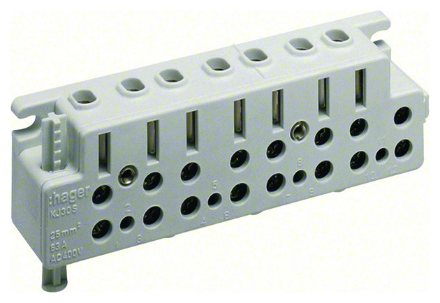 Hager KJ30T Zählersteckklemme 63A,f.3~AC Hager KJ30T Zählersteckklemme 63A,f.3~AC von Hager