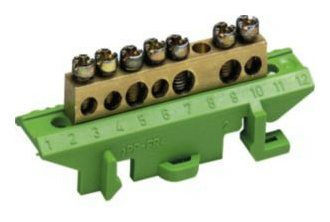 Hager KM07E PE-Schutzleiterklemme Hager KM07E PE-Schutzleiterklemme von Hager