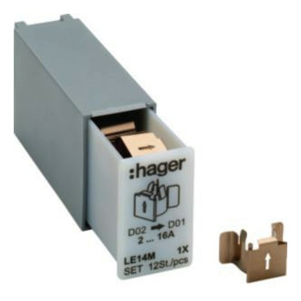 Hager LE14M Haltefeder für L7xM 12Stück Hager LE14M Haltefeder für L7xM 12Stück von Hager