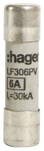 Hager LF306PV LF306PV Feinsicherung (Ø x L) 10mm x 38mm Inhalt 10St. von Hager