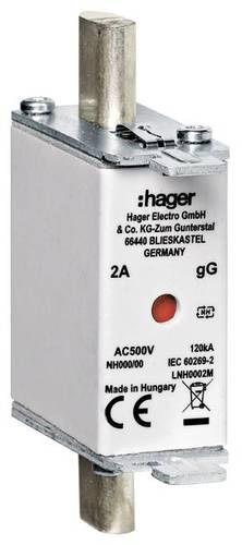 Hager LNH0010M NH-Sicherung 10A 3St. von Hager