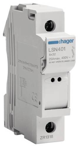 Hager LSN401 Sicherung 1polig 25A 400V 12St. von Hager