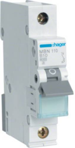 Hager MBN110 Leitungsschutzschalter 1polig 10A von Hager
