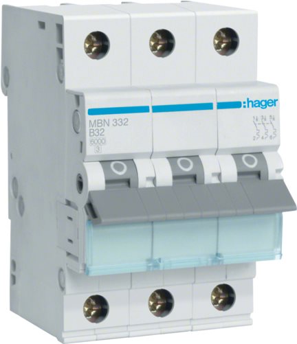 Hager MBN332 Stromunterbrecher (MBN332) von Hager