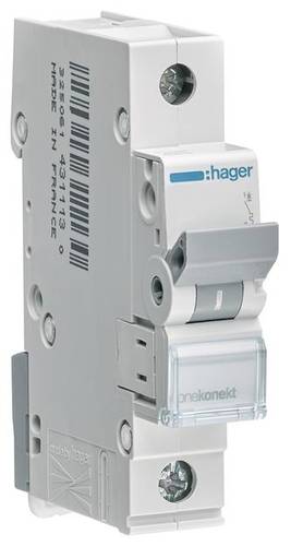 Hager MCN102 Leitungsschutzschalter 1polig 2A 400V von Hager