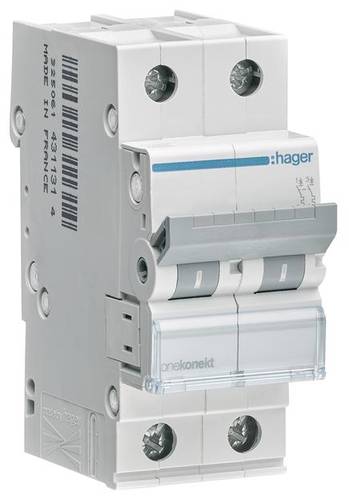 Hager MCN216 Leitungsschutzschalter 2polig 16A 400V Hager MCN216 Leitungsschutzschalter 2polig 16A 400V von Hager