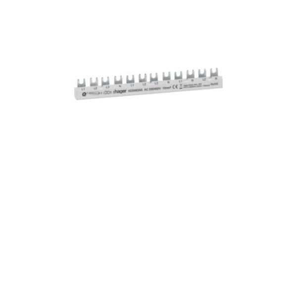 Hager Phasenschiene 12 Module KDS463AS Hager Phasenschiene 12 Module KDS463AS von Hager