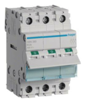 Hager SBN390 Ausschalter 3P 100A Hager SBN390 Ausschalter 3P 100A von Hager