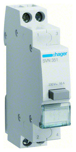 Hager SVN351 Taster, 1S/1Ö von Hager