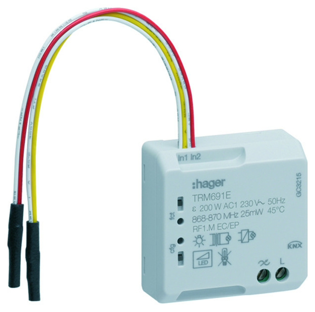 Hager TRM691E Funk UP Universal-Dimmer von Hager