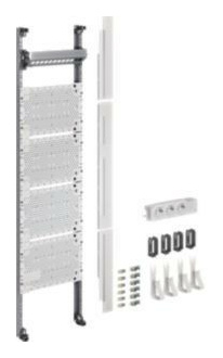 Hager UF311NW Komplettfeld Multimedia 1-feldig Hager UF311NW Komplettfeld Multimedia 1-feldig von Hager