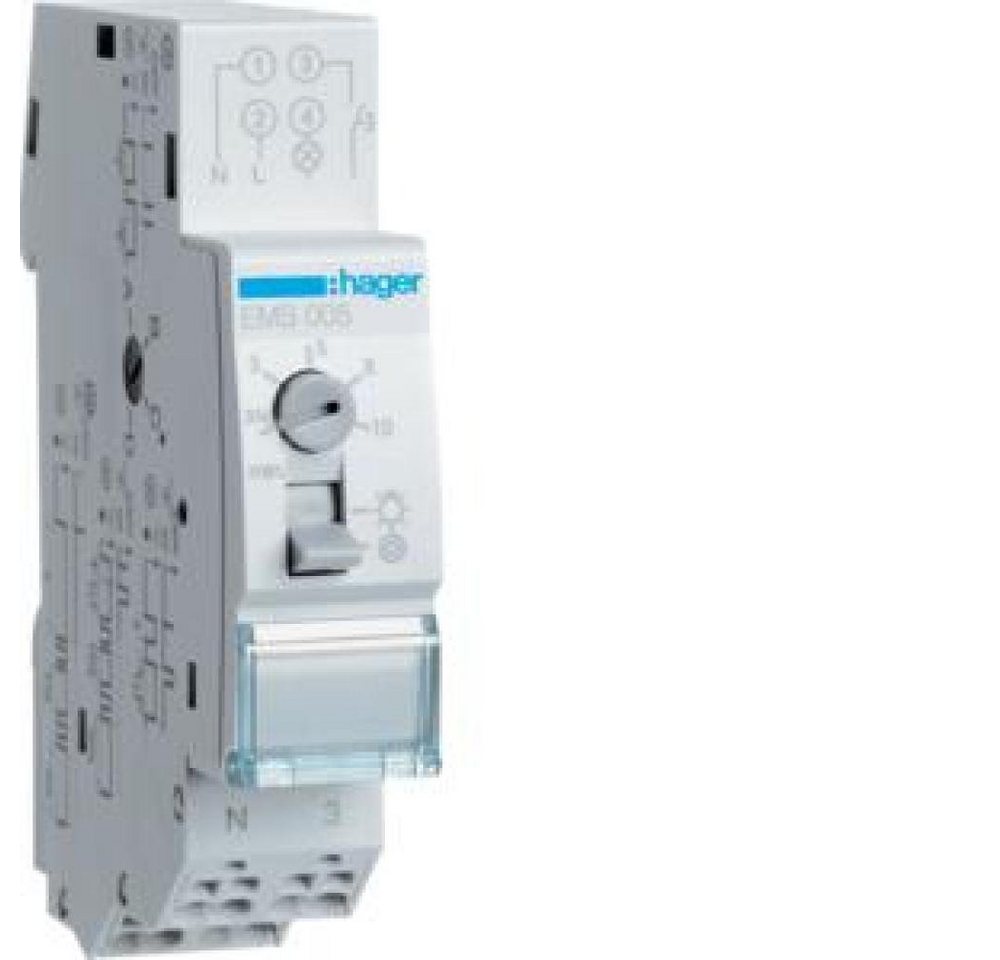 Hager Verteiler Hager Treppenlichtzeitschalter Multifunktion EMS005 Hager Verteiler Hager Treppenlichtzeitschalter Multifunktion EMS005 von Hager