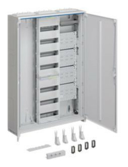 Hager ZB33NW Komplettschrank Multimedia VF-7rh von Hager