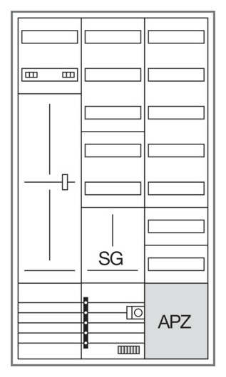 Hager ZB533M28C KS 2ZP/1SG/APZ/VT7 f.Wärmep. von Hager