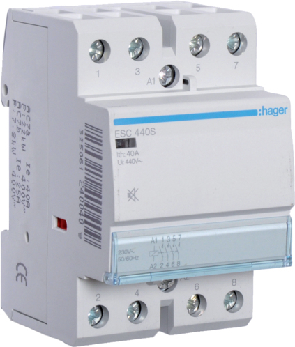 Schütz ESC440S 40A 4S 230V brummfrei (ESC440S) von Hager