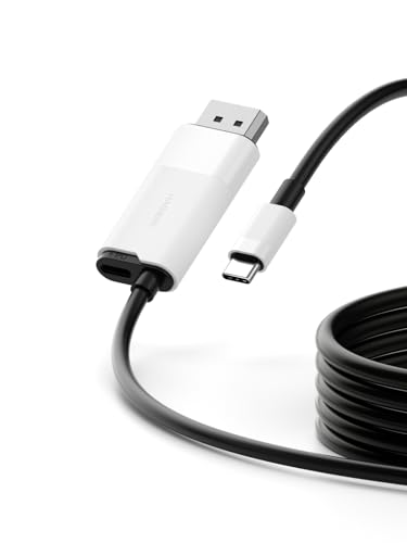 Hagibis - Dockingstation für Nintendo Switch & Switch OLED, USB C auf DisplayPort Kabel Adapter mit 8K bei 60Hz DP, 100W PD, Typ C auf DP Adapter für Laptop, Tablet, SteamDeck (weiß) von Hagibis