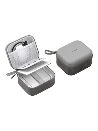 Hagibis Elektronische Organizer-Reisetasche für Mac Mini M4/M4 Pro 2024, tragbare Tragetasche für Kabel, Ladegerät, SD-Karte, Maus, USB-Flash-Disk (grau) von Hagibis
