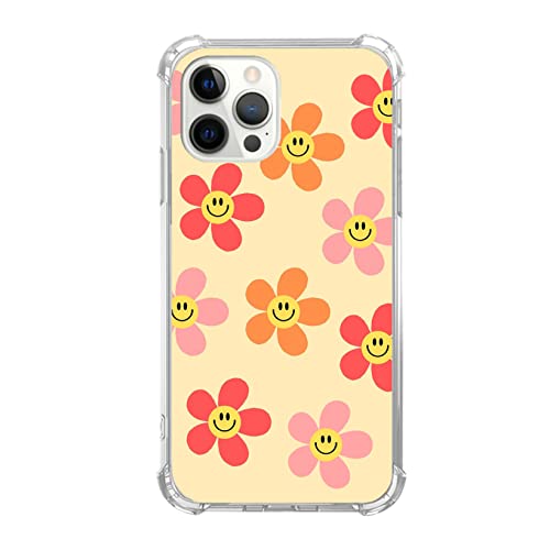 Niedliche bunte Smile Face Daisy Hülle kompatibel mit iPhone 15 Pro, Happy Face Hülle für iPhone 15 Pro, coole TPU Bumper Handyhülle für iPhone 15 Pro Niedliche bunte Smile Face Daisy Hülle kompatibel mit iPhone 15 Pro, Happy Face Hülle für iPhone 15 Pro, coole TPU Bumper Handyhülle für iPhone 15 Pro von Hagkou