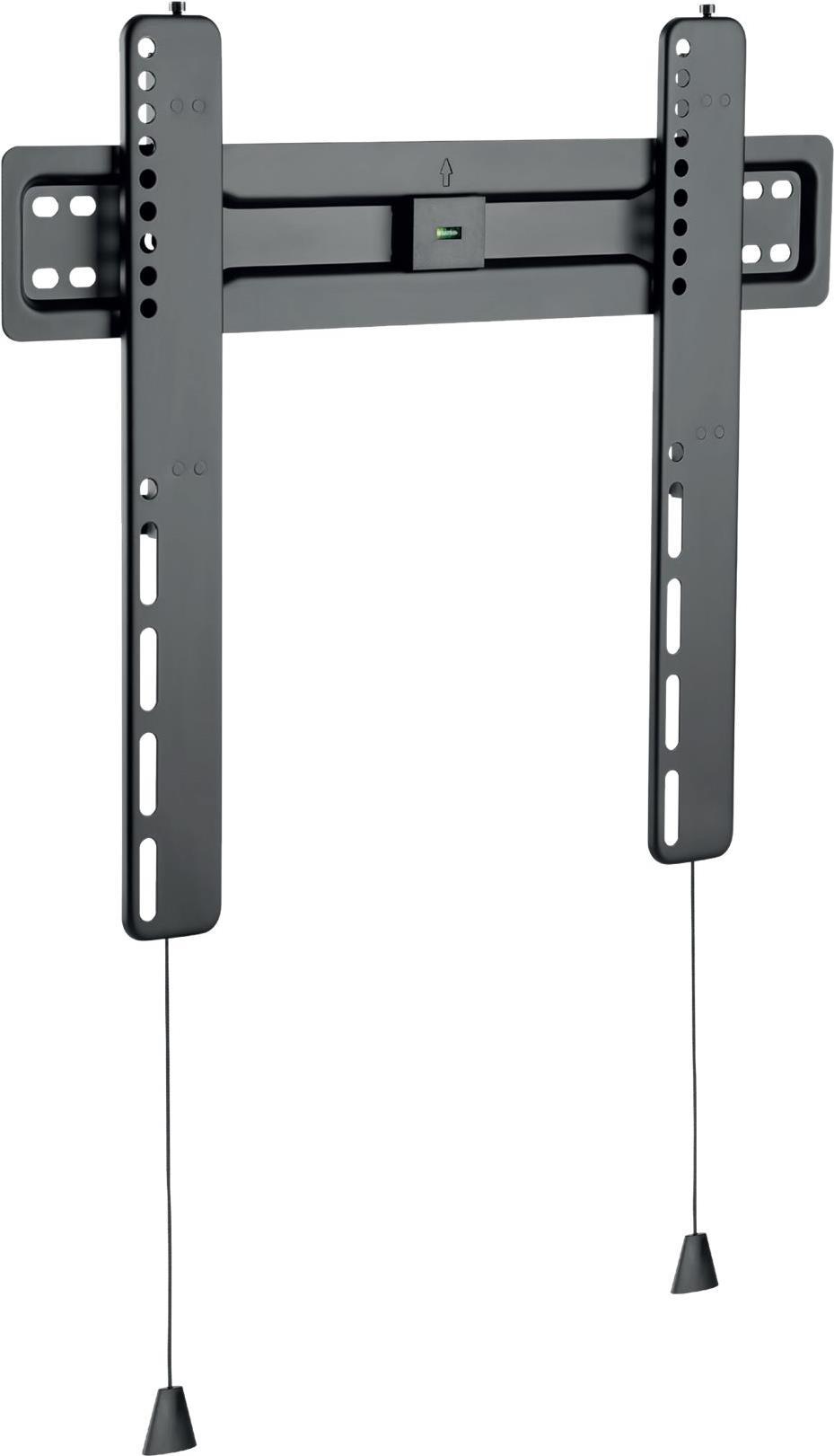 HAGOR BL Superslim 400 - Befestigungskit (Wandmontage) - für LCD-Display - verriegelbar - fest schwarz - Bildschirmgröße: 81-140 cm (32-55) - Montageschnittstelle: bis zu 400 x 400 mm von Hagor