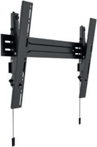 HAGOR BL Superslim Tilt 600 - Befestigungskit (Wandmontage) - für Flachbildschirm - verriegelbar - Schwarz - Bildschirmgröße: 140-191 cm (55-75) - Montageschnittstelle: bis zu 600 x 400 mm (8405) von Hagor