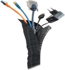 HAGOR KS Self Wrap - Kabelschlauch - 25 m - Schwarz von Hagor