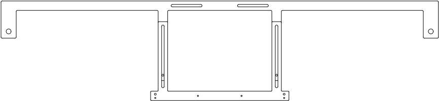 HAGOR - Montagekomponente (Universaladapter) - für Videokonferenzsystem - Schwarz - Bildschirmgröße: 178 cm (70) - hinter Flatpanel - für Cisco Webex Board 70S - Non Radio, Board 70S - Non Radio - Non Encryption, Board 70S (GPL) von Hagor