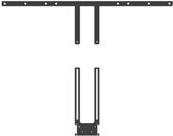 HAGOR Poly Display-Adapter - Befestigungskit (Montage-Adapter) - für Videokonferenz-Kamera - Schwarz - Bildschirmgröße: 191-218 cm (75-86) - Montageschnittstelle: bis zu 800 mm - über Bildschirm, unter Bildschirm - für Poly Studio, Poly Studio X50 von Hagor
