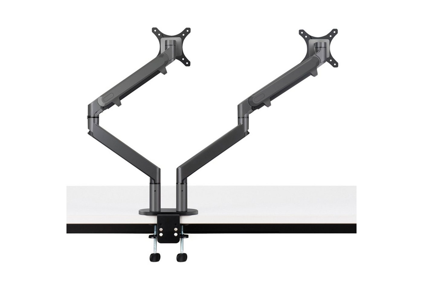 Hagor Wandhalterung HAGOR HA Gasliftarm Medium Dual, Monitorhalterung von Hagor