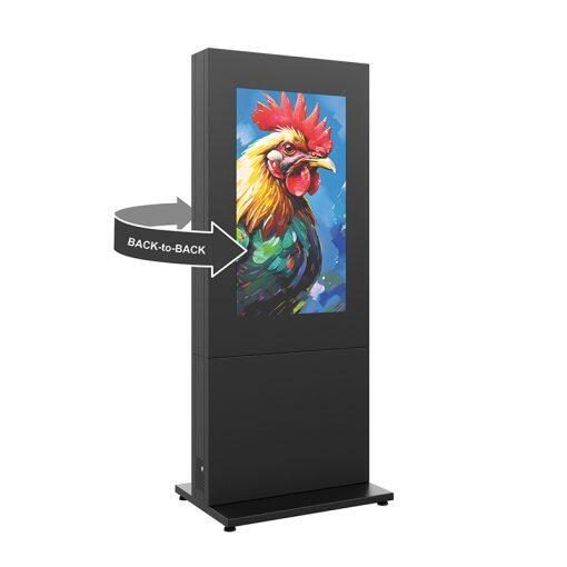 Hagor HP Kiosk 50" FS - B2B Indoorstele Portrait Hagor HP Kiosk 50" FS - B2B Indoorstele Portrait von Hagor