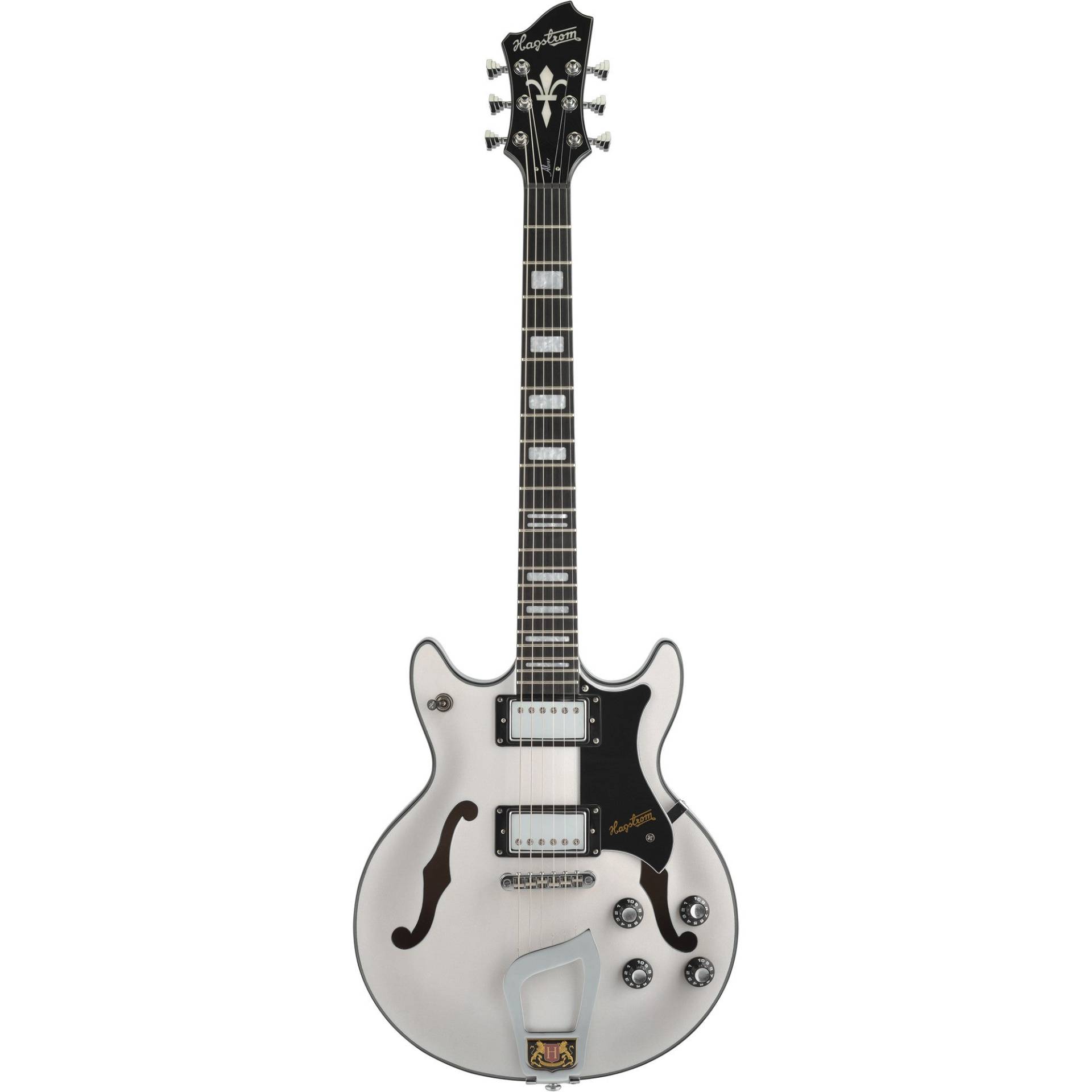 Hagstrom Alvar Swedish Frost Gloss semi-acoustic guitar Hagstrom Alvar Swedish Frost Gloss semi-acoustic guitar von Hagstrom