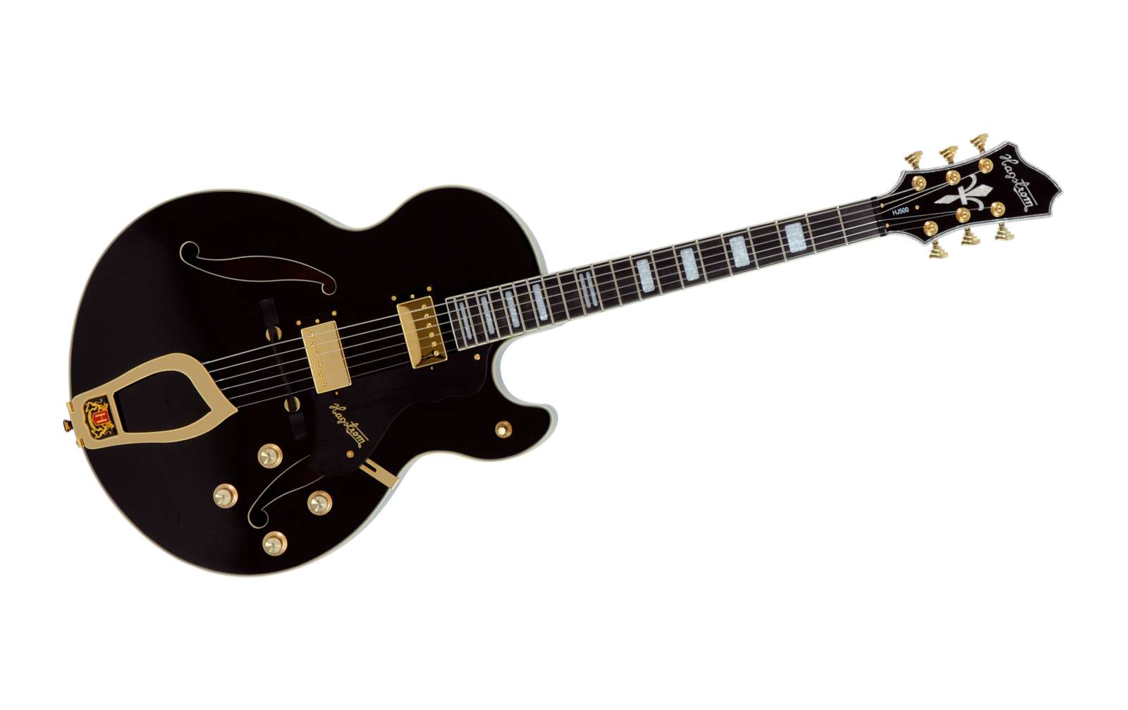 Hagstrom HJ500 in Black Gloss Hagstrom HJ500 in Black Gloss von Hagstrom