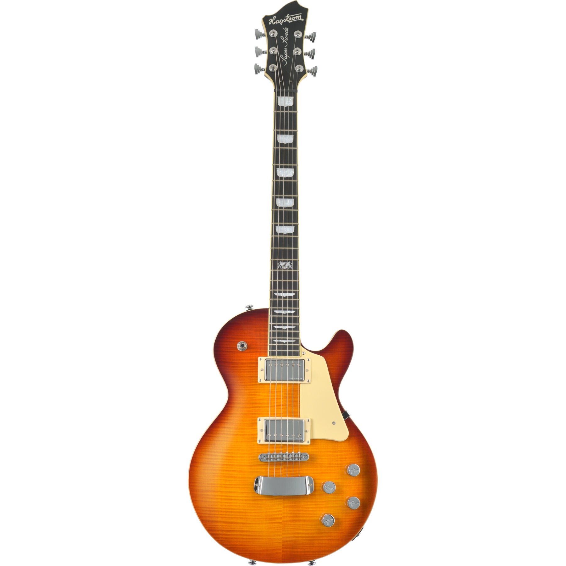 Hagstrom Super Swede NewGen X-tra Special Old Pale Electric Guitar with Case Hagstrom Super Swede NewGen X-tra Special Old Pale Electric Guitar with Case von Hagstrom