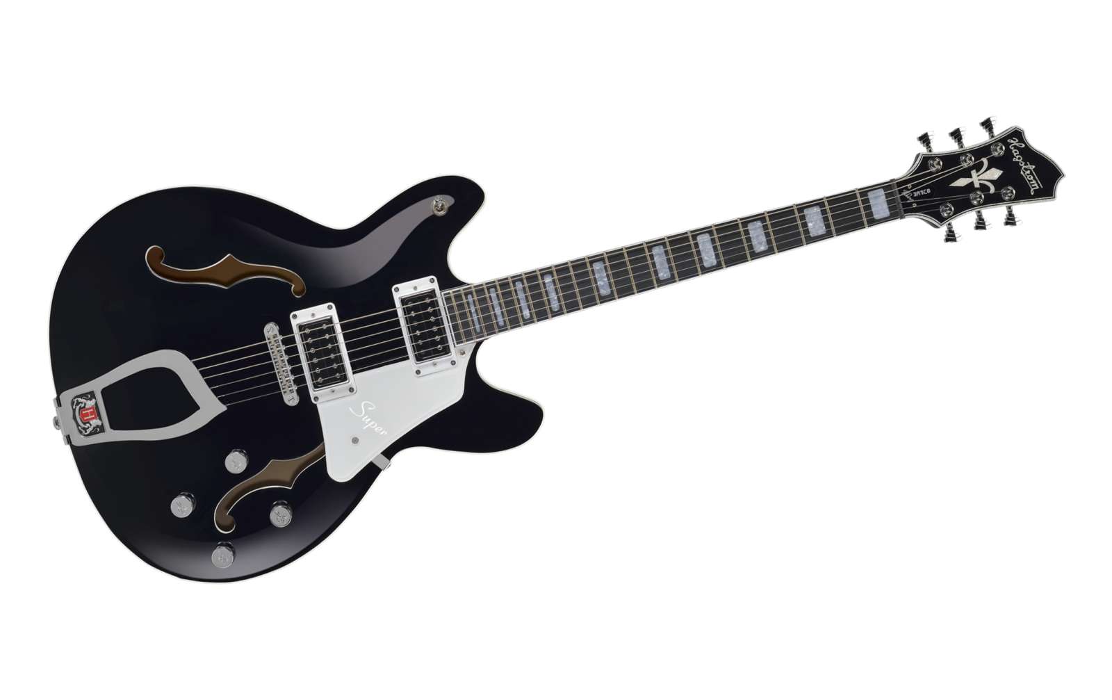 Hagstrom Super Viking - Black Gloss Hagstrom Super Viking - Black Gloss von Hagstrom