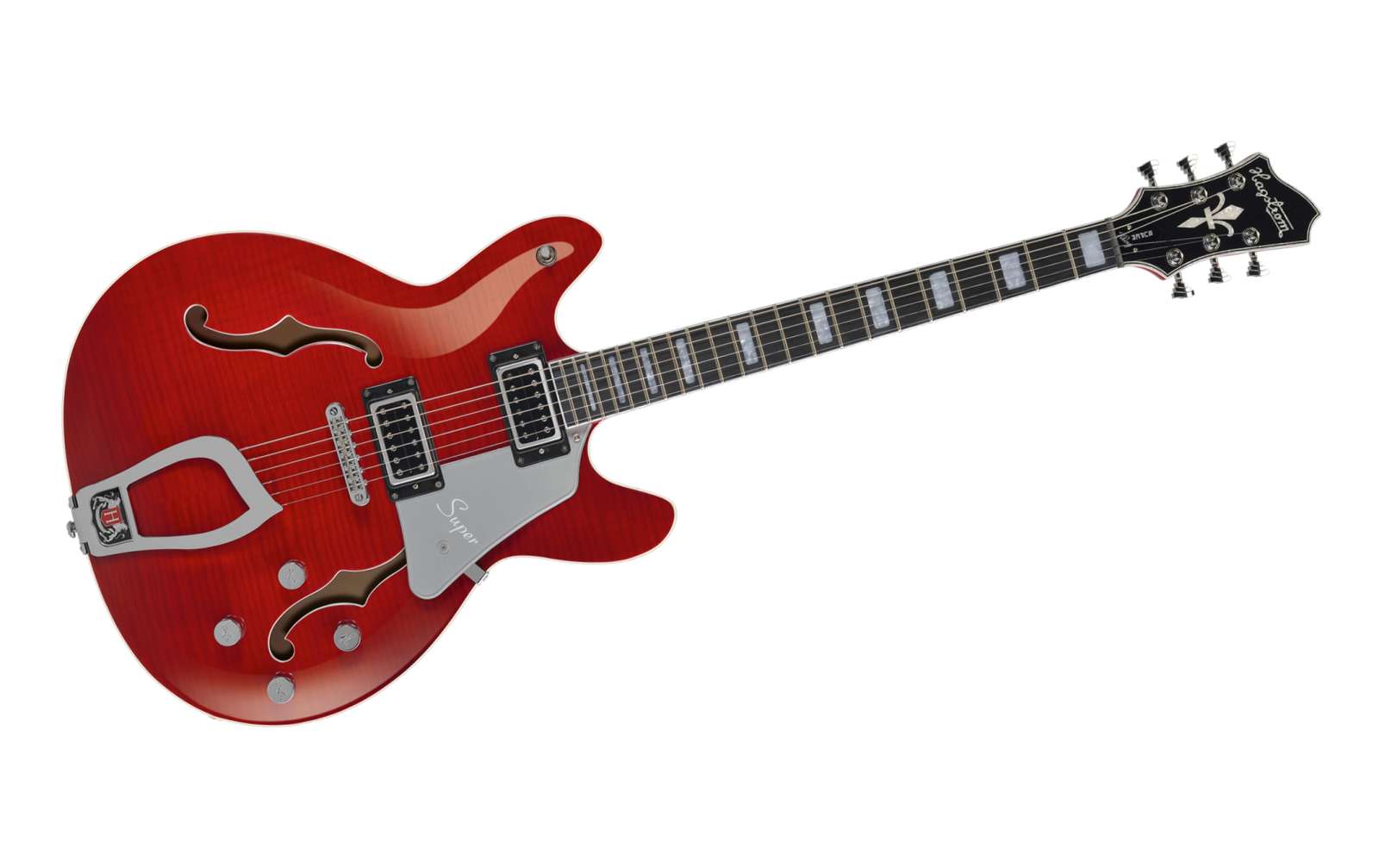 Hagstrom Super Viking - Wild Cherry Transparent Hagstrom Super Viking - Wild Cherry Transparent von Hagstrom