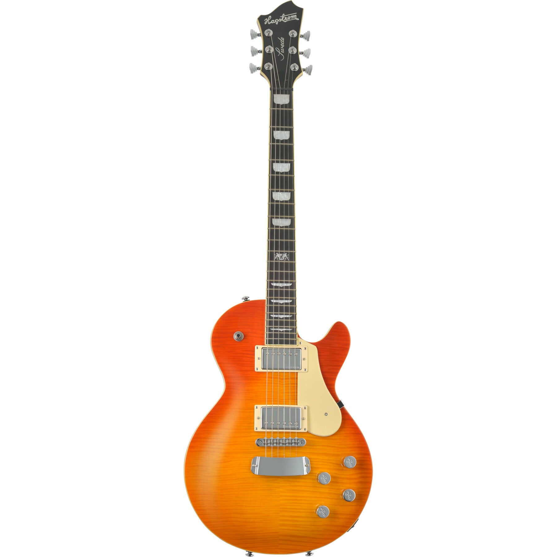 Hagstrom Swede NewGen Mandarin Burst Electric Guitar with Case Hagstrom Swede NewGen Mandarin Burst Electric Guitar with Case von Hagstrom