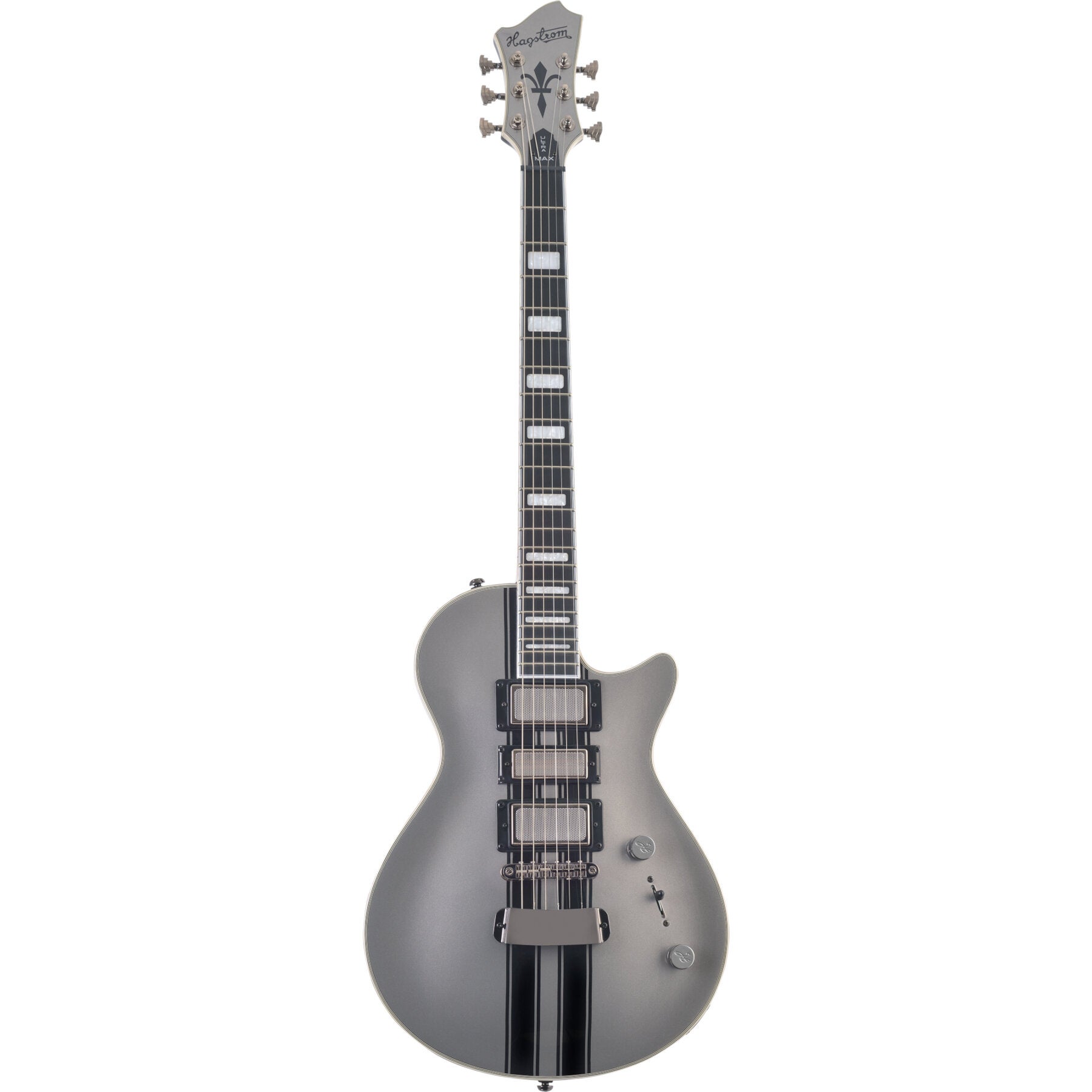 Hagstrom Ultra Max Special Cold Steel Metallic Electric Guitar Hagstrom Ultra Max Special Cold Steel Metallic Electric Guitar von Hagstrom