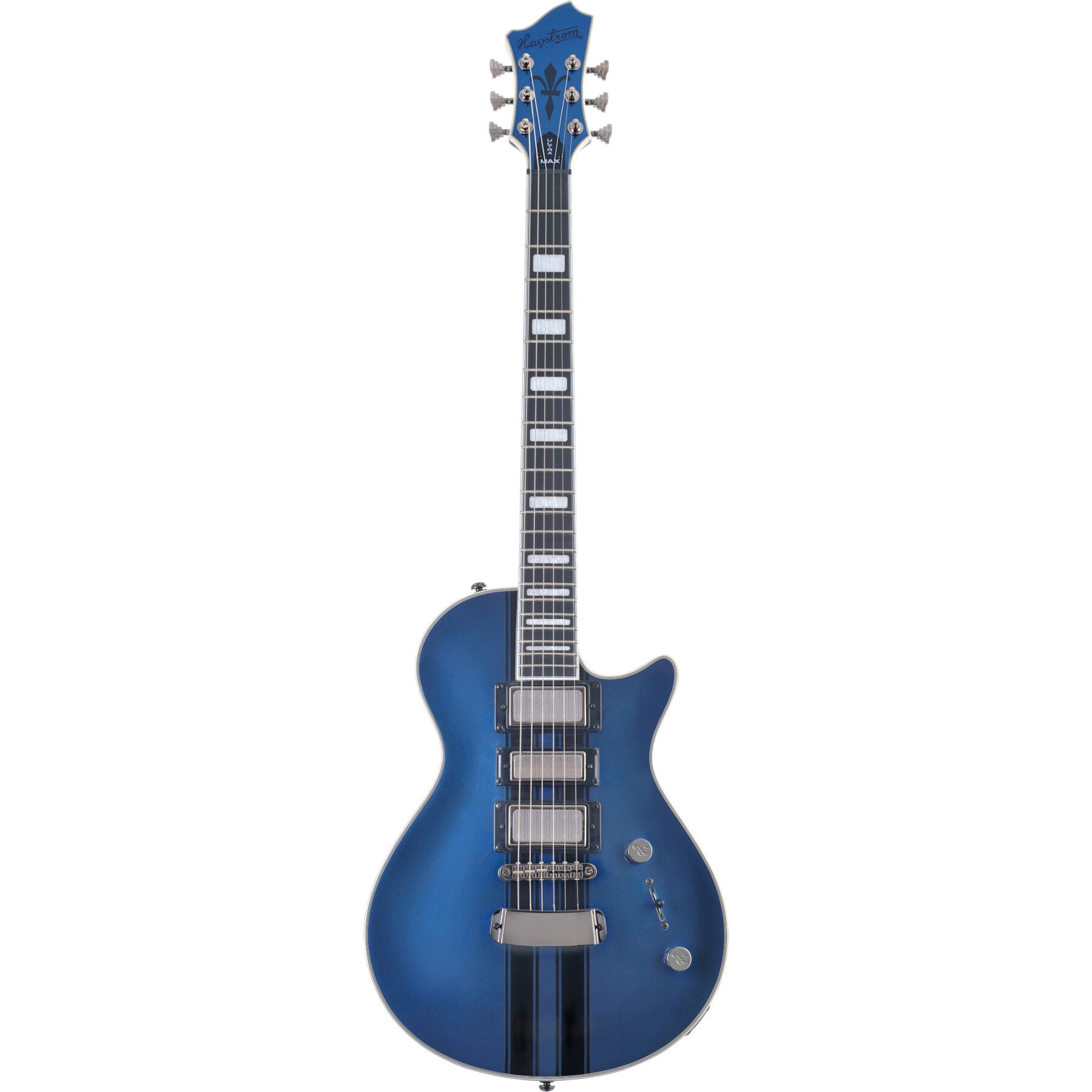 Hagstrom Ultra Max Special Deep Space Blue Metallic Electric Guitar Hagstrom Ultra Max Special Deep Space Blue Metallic Electric Guitar von Hagstrom