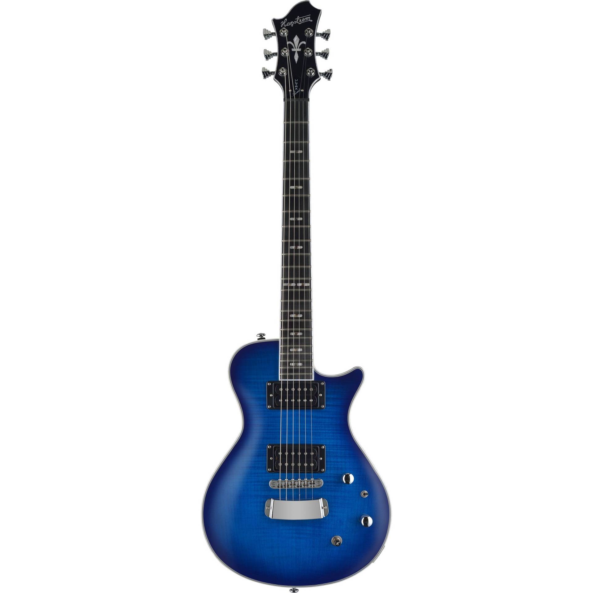 Hagstrom Ultra Swede Worn Denim Burst Electric Guitar Hagstrom Ultra Swede Worn Denim Burst Electric Guitar von Hagstrom