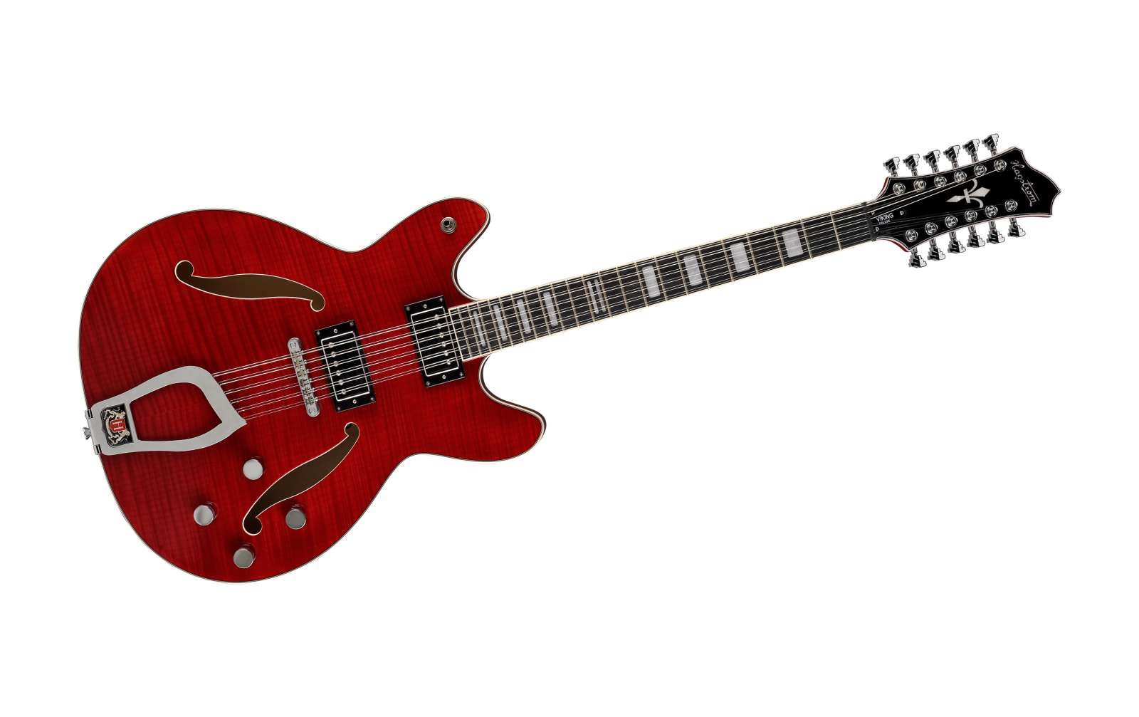 Hagstrom Viking 12 String in Wild Cherry Transparent Hagstrom Viking 12 String in Wild Cherry Transparent von Hagstrom