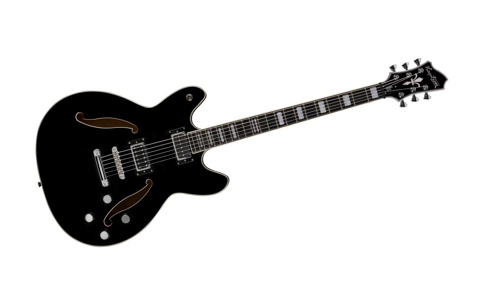 Hagstrom Viking Baritone in Black Gloss Hagstrom Viking Baritone in Black Gloss von Hagstrom