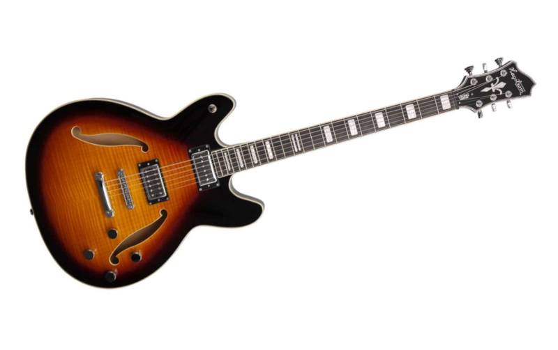 Hagstrom Viking Baritone in Tobacco Sunburst von Hagstrom