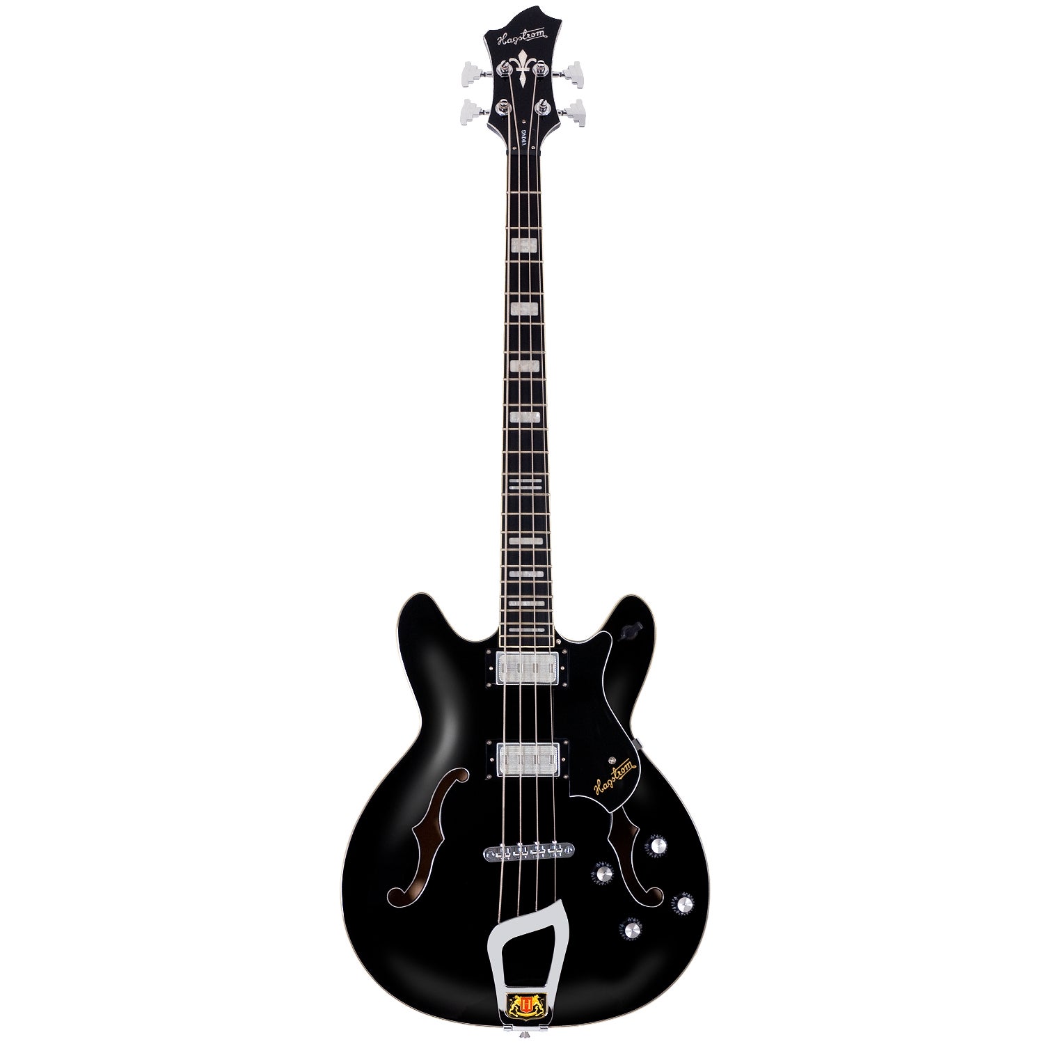 Hagstrom Viking Bass Black E-Bass Hagstrom Viking Bass Black E-Bass von Hagstrom