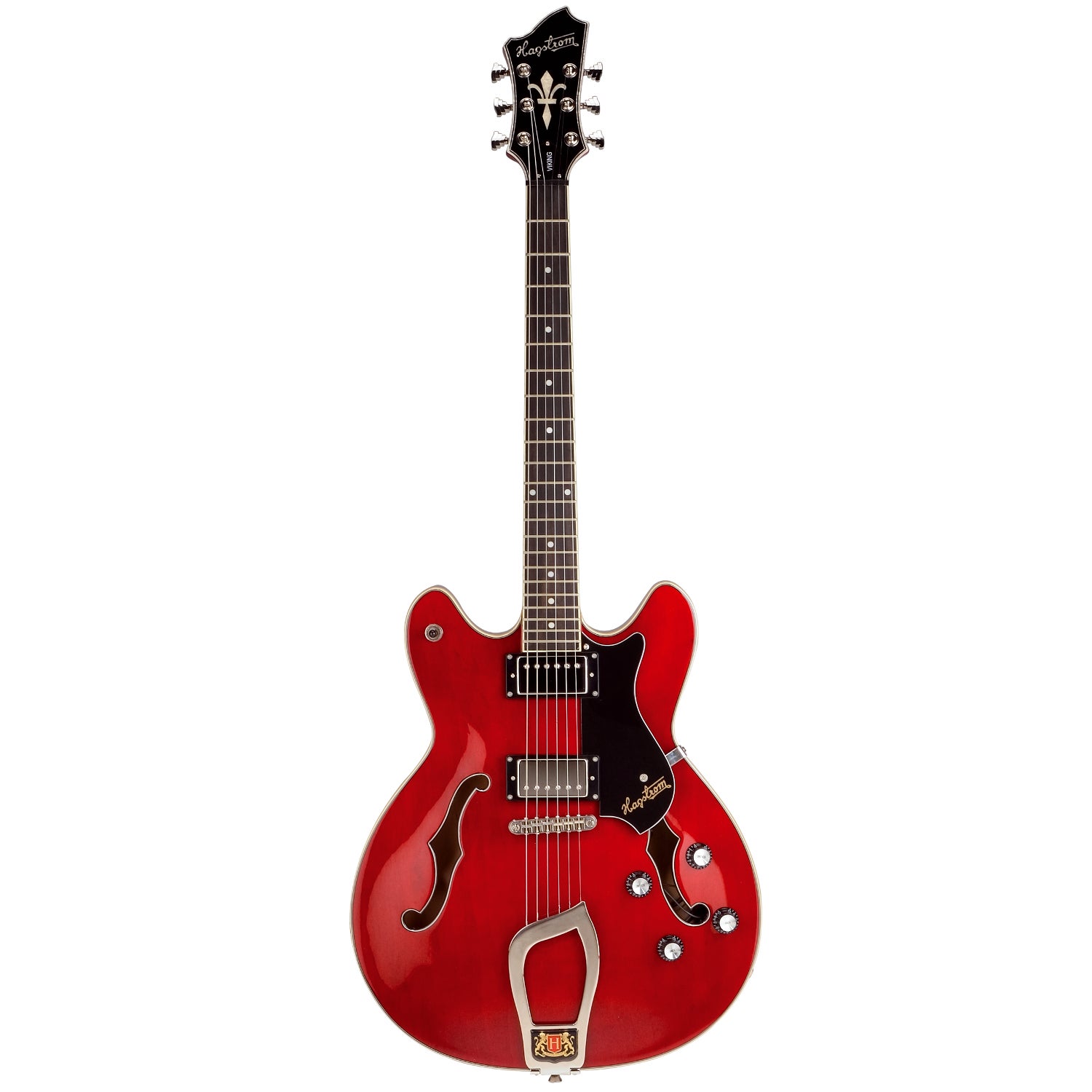 Hagstrom Viking Wild Cherry Transparent E-Gitarre Hagstrom Viking Wild Cherry Transparent E-Gitarre von Hagstrom