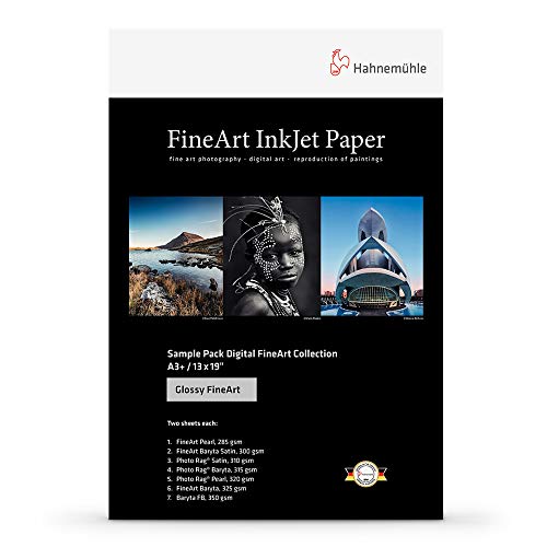 Hahnemühle 10640308 Digital FineArt Samplepack, Glanz, glossy, 210 x 297 mm Hahnemühle 10640308 Digital FineArt Samplepack, Glanz, glossy, 210 x 297 mm von Hahnemühle