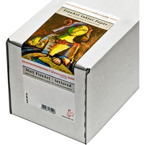 Hahnemühle 10643122 Digital FineArt German Etching Papier, 310 g/m², 17 Zoll Rolle, 432 mm x 12 m, weiß Hahnemühle 10643122 Digital FineArt German Etching Papier, 310 g/m², 17 Zoll Rolle, 432 mm x 12 m, weiß von Hahnemühle