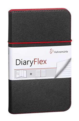 Hahnemühle Diary Flex, liniertes Notizbuch, 100 g/m², 11,5x19cm, nachfüllbar von Hahnemühle