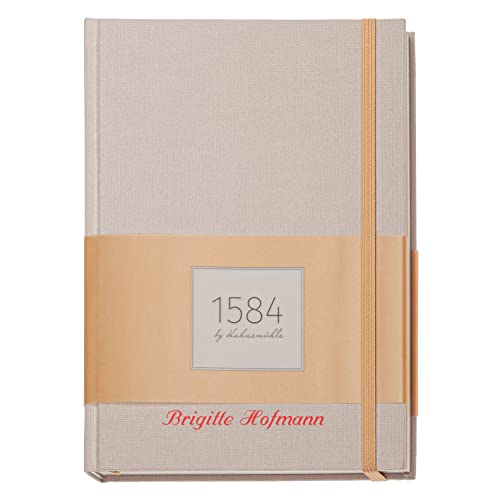 Hahnemühle Notizbuch 1584 personalisiert mit Namen Peach A5 hoch 90g/m² 100 Blatt von Hahnemühle